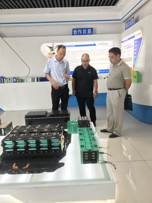 走訪添聯(lián)系 交流促合作 --汽機(jī)系領(lǐng)導(dǎo)走訪安徽巡鷹新能源科技